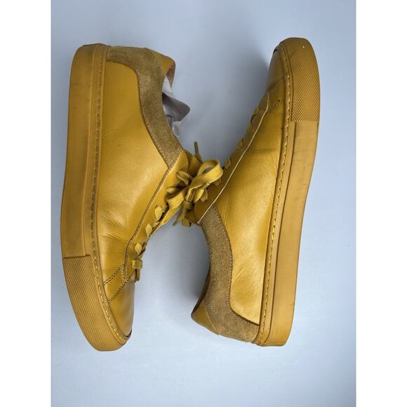 KOIO Capri Zafferano Yellow Leather Shoes Casual Size 39/US Womens’s 9 - Picture 4 of 9